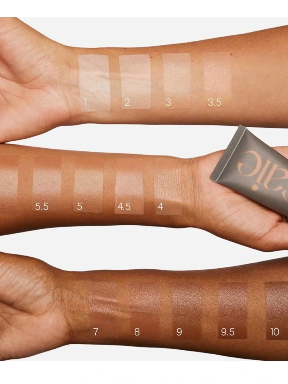 Saie Slip Tint Tinted Moisturizer — Three and Half (NEW IN BOX)- exp 12/2027